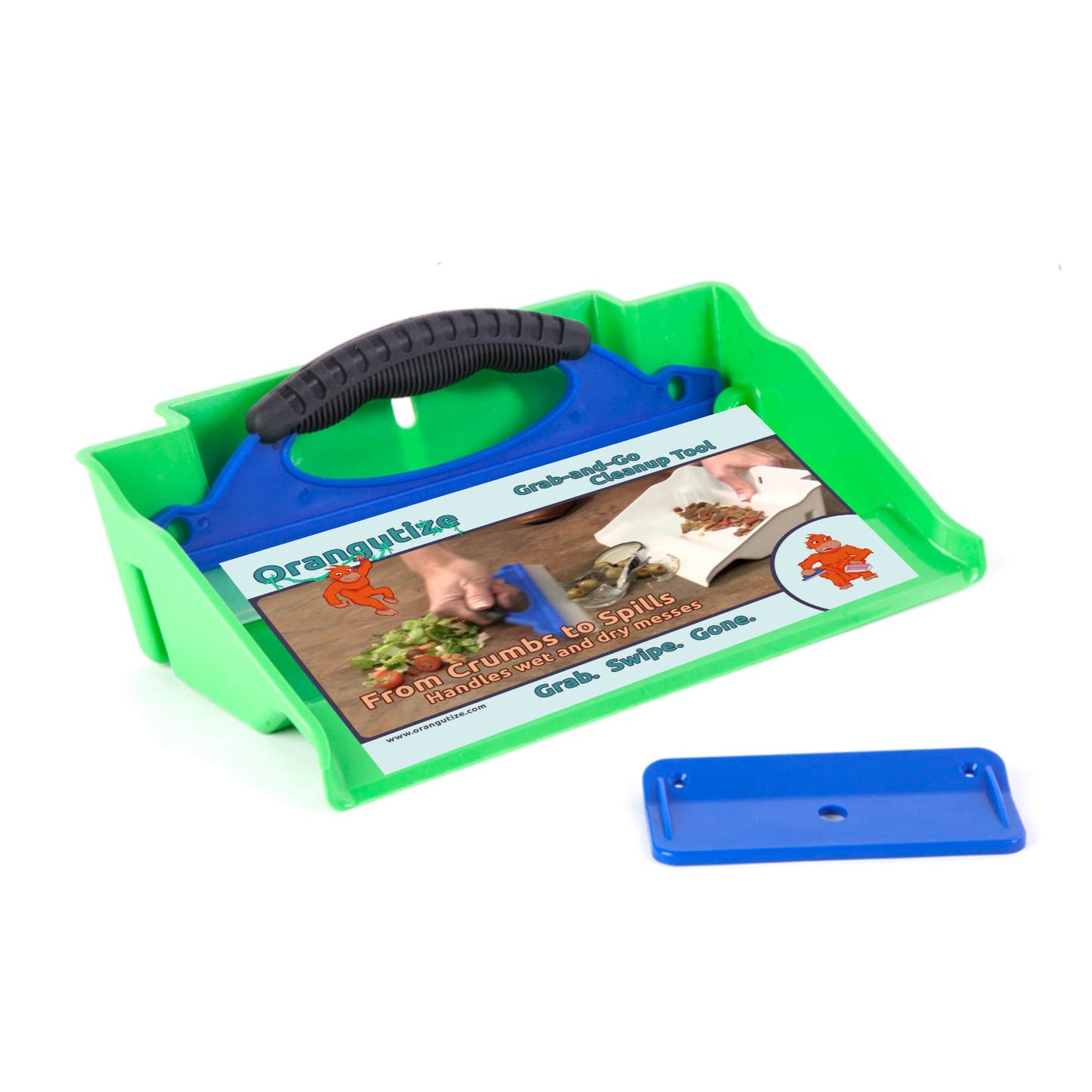 Mess Ranger | Squeegee & Tray System for Wet/Dry Spills & Accidents